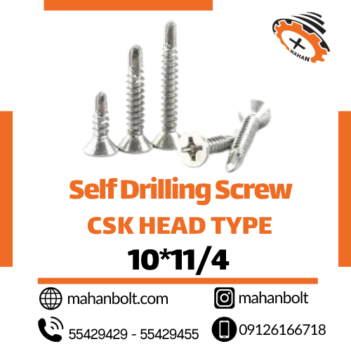 Self Drilling Screw – CSK Head Type