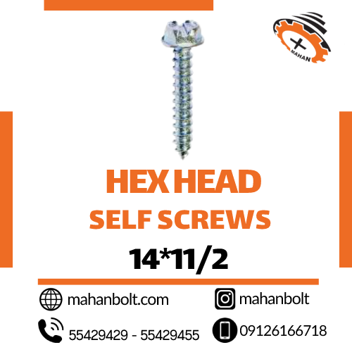 HEX HEAD SELF SCREWS