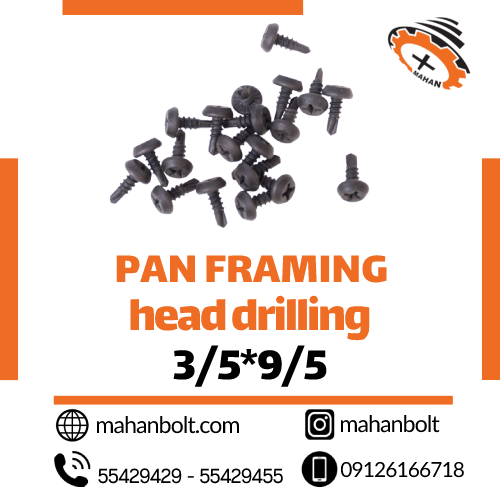 Pan framing head drilling