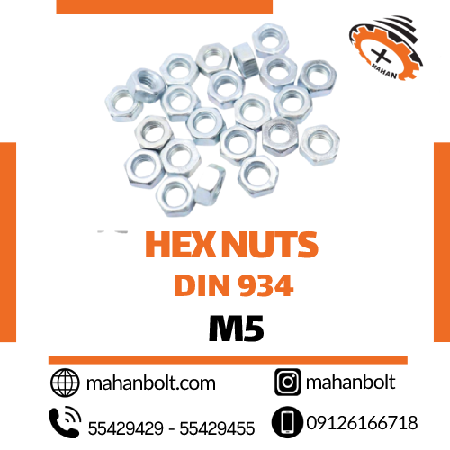 DIN 934 HEX NUTS